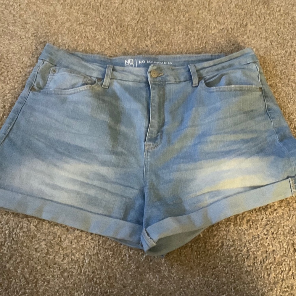 Light blue Jean shorts
